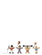 Rossaio Toy Toys Playsets & Action Figures Wooden Figures Multi/patter...