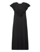 Kasialiw Midi Dress Knælang Kjole Black InWear