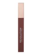 Revolution Irl Filter Finish Lip Crème Frappucino Nude Lipgloss Makeup...