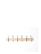 Reces Coat Rack, Oak Home Furniture Coat Hooks & Racks Brown We Do Woo...
