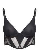 Slay Up Ll Lingerie Bras & Tops Wired Bras Black Hunkemöller