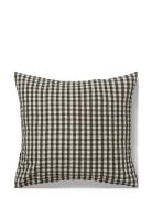 Bæk&Bølge Pillowcase 63X60 Cm Black/Sand Dk Home Textiles Bedtextiles ...