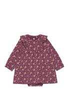 Body Dress Ls Flower Dresses & Skirts Dresses Baby Dresses Long-sleeve...