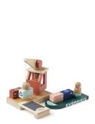 Container Port Aiden Toys Playsets & Action Figures Wooden Figures Mul...