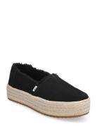 Valencia Espadrillos Flade Sandal Black TOMS