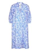 Daphnesz Dress Knælang Kjole Blue Saint Tropez