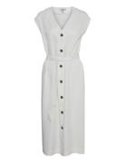 Byilini Dress - Knælang Kjole White B.young