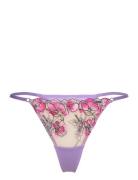 Brief Thong Low Aida G-streng Undertøj Purple Lindex