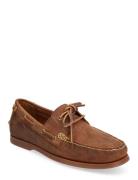 Merton Leather Boat Shoe Sejlersko Sko Brown Polo Ralph Lauren