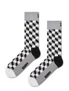 Filled Optic Sock Lingerie Socks Regular Socks Grey Happy Socks