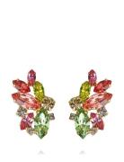 Havanna Earrings Gold Ørestickere Smykker Multi/patterned Caroline Sve...