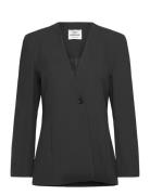 Recycled Sportina Fusia Blazer Blazers Single Breasted Blazers Black M...