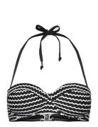 Mesh Effect Bustier Bra Swimwear Bikinis Bikini Tops Bandeau Bikinitop...