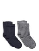 Ankle Sock - Bamboo  Sokker Strømper Blue Minymo