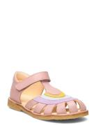 Sandals - Flat - Closed Toe Shoes Summer Shoes Sandals Pink ANGULUS