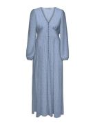 Onlamanda L/S Long Dress Cs Ptm Maxikjole Festkjole Blue ONLY