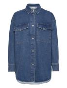 Toniaiw Shirt Jacket Jakke Denimjakke Blue InWear