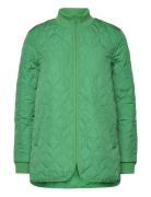 Quilt Jacket Quiltet Jakke Green Ilse Jacobsen