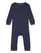 Melange Full Body Romper Langærmet Body Navy Copenhagen Colors