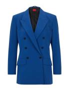 Amalisa Blazers Double Breasted Blazers Blue HUGO