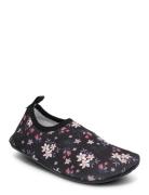 Swim Shoes Aop Slippers Hjemmesko Multi/patterned Color Kids