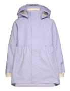 Jacket Skaljakke Outdoorjakke Purple En Fant