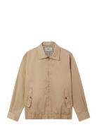 Harrington Jacket Tynd Jakke Beige Pompeii