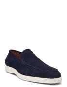 8250 Loafers Flade Sko Navy TGA By Ahler