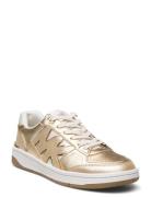 Rebel Lace Up Low-top Sneakers Gold Michael Kors