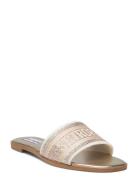 Knox-R Sandal Flade Sandaler Gold Steve Madden