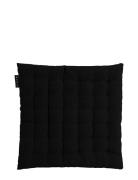 Pepper Seat Cushion Home Textiles Seat Pads Black LINUM