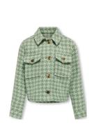 Kogkimmie Short Jacket Otw Skaljakke Outdoorjakke Green Kids Only