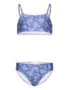 Floral Print Bikini Bikini Blue Mango