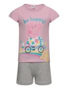 Set Pyjalong Pyjamassæt Pink Gurli Gris