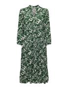 Onlmilana 7/8 Dress Wvn Noos Knælang Kjole Green ONLY