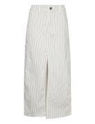 Skirt Lang Nederdel White Sofie Schnoor