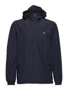 Zip Through Hooded Jacket Tynd Jakke Navy Lyle & Scott