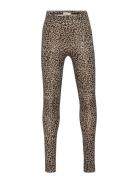 Leo Leggings Bottoms Leggings Brown MarMar Copenhagen