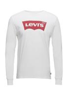 Ls Std Graphic Tee Hm Ls White Tops T-Langærmet Skjorte White LEVI´S M...