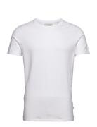 Cfdavide Crew Neck Tee Tops T-Kortærmet Skjorte White Casual Friday