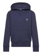 Fleece Hoodie Tops Sweatshirts & Hoodies Hoodies Navy Ralph Lauren Kid...