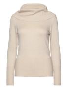 Sc-Dollie Tops Knitwear Turtleneck Beige Soyaconcept