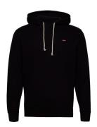 The Original Hm Hoodie Mineral Tops Sweatshirts & Hoodies Hoodies Blac...