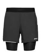 Aero 2-In-1 5 Inch Shorts Sport Shorts Sport Shorts Black 2XU