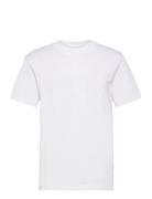 Slhcolman Ss O-Neck Tee Noos Tops T-Kortærmet Skjorte White Selected H...