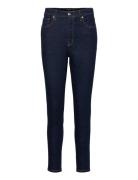 High-Rise Skinny Ankle Jean Bottoms Jeans Skinny Blue Lauren Ralph Lau...