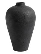 Jar Luna Black 60 Home Decoration Vases Big Vases Black Muubs