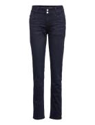 35 The Regitze 100 High Straight X Bottoms Jeans Straight-regular Blue...