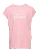 Hmlboxline T-Shirt S/S Sport T-Kortærmet Skjorte Pink Hummel