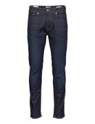 Slh175-Slimleon 6291 Db Super Jns Noos Bottoms Jeans Slim Blue Selecte...